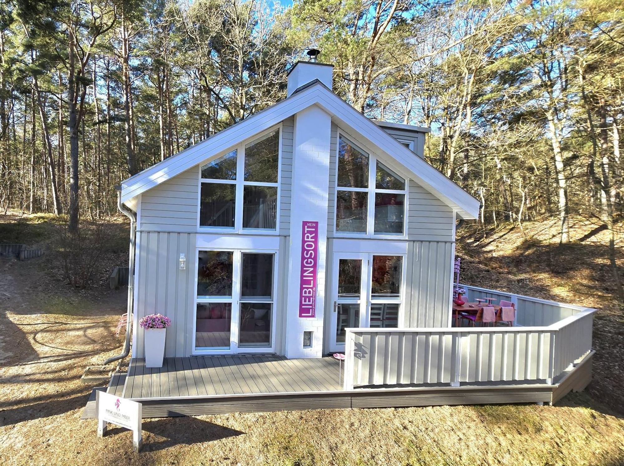 Pink Und Meer - Meerblick, Sauna, Kamin & Whirlpool 바베 외부 사진