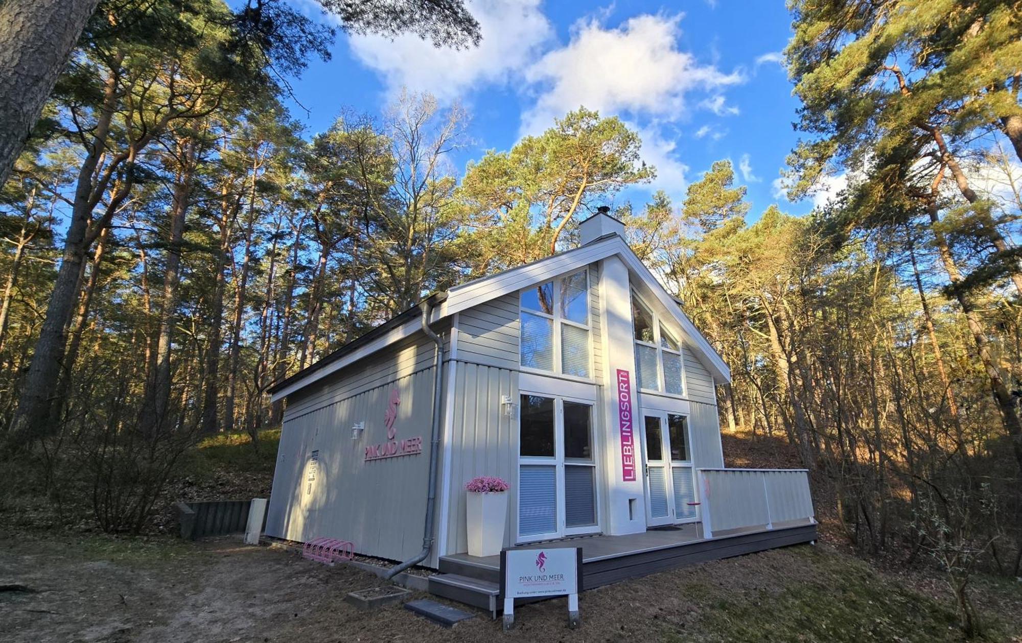 Pink Und Meer - Meerblick, Sauna, Kamin & Whirlpool 바베 외부 사진