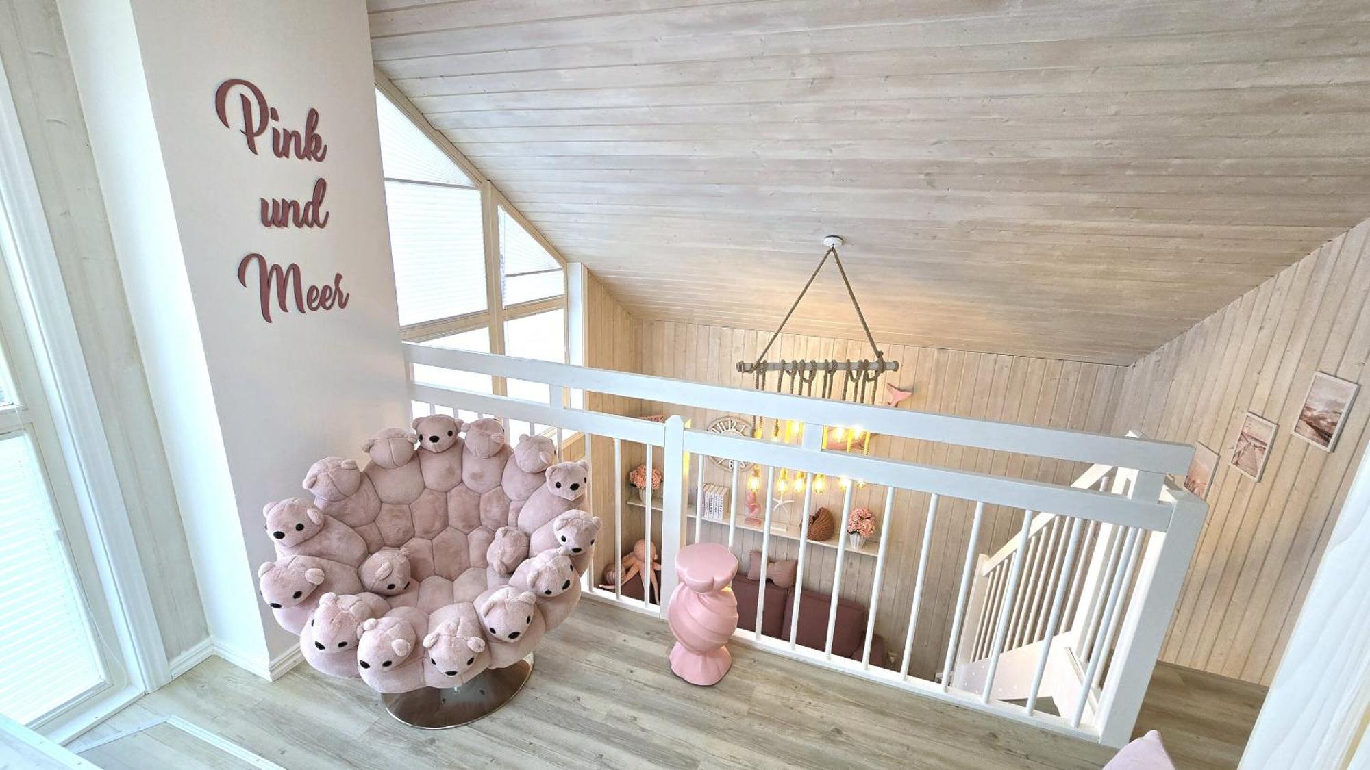Pink Und Meer - Meerblick, Sauna, Kamin & Whirlpool 바베 외부 사진