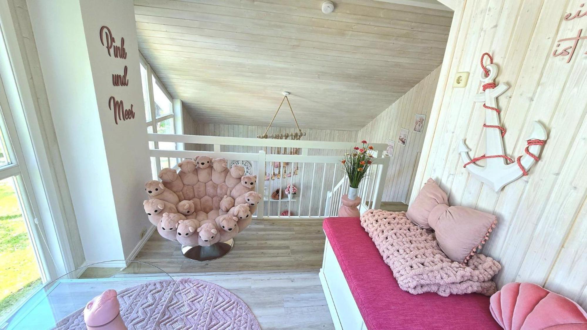 Pink Und Meer - Meerblick, Sauna, Kamin & Whirlpool 바베 외부 사진