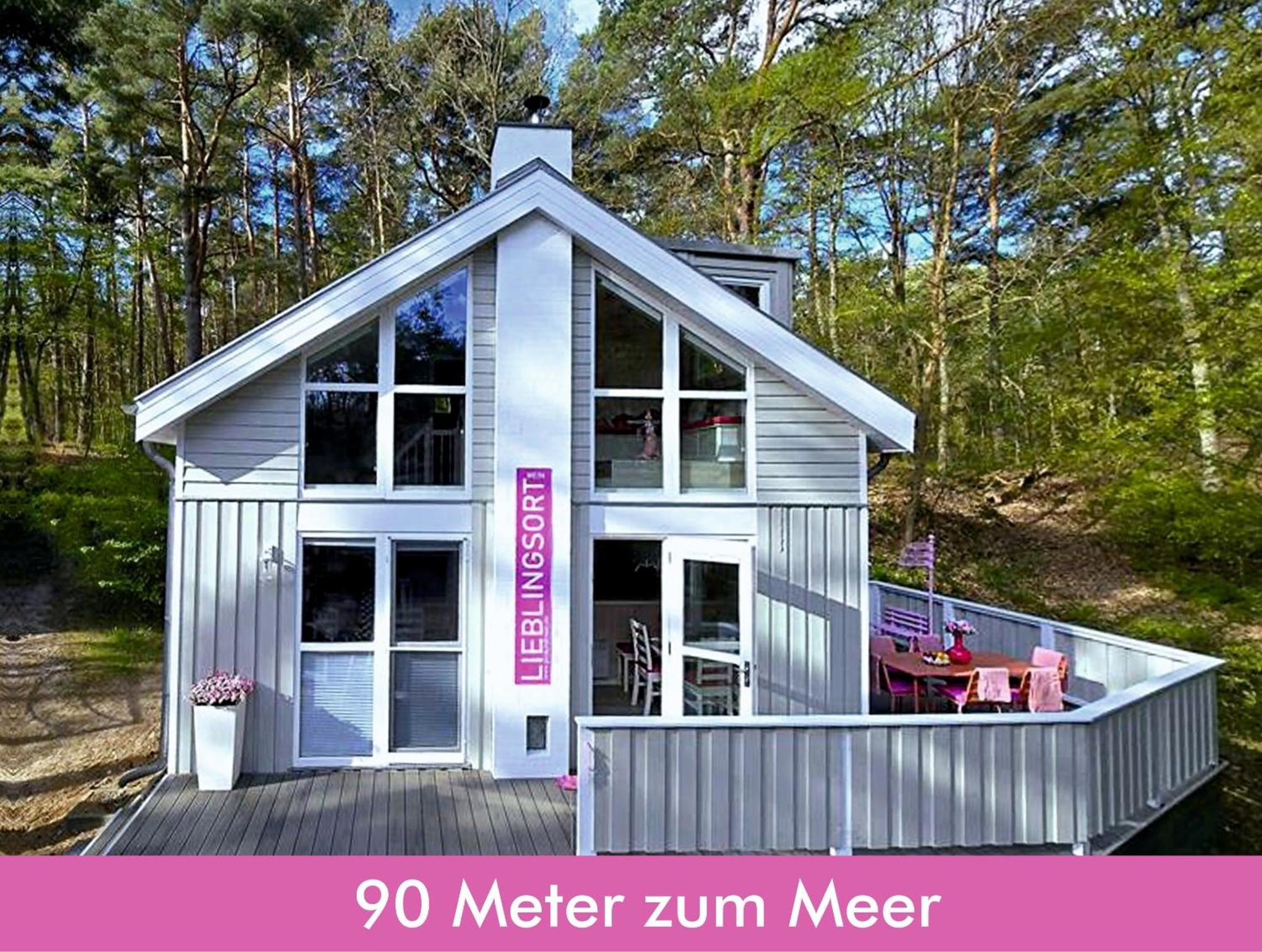 Pink Und Meer - Meerblick, Sauna, Kamin & Whirlpool 바베 외부 사진