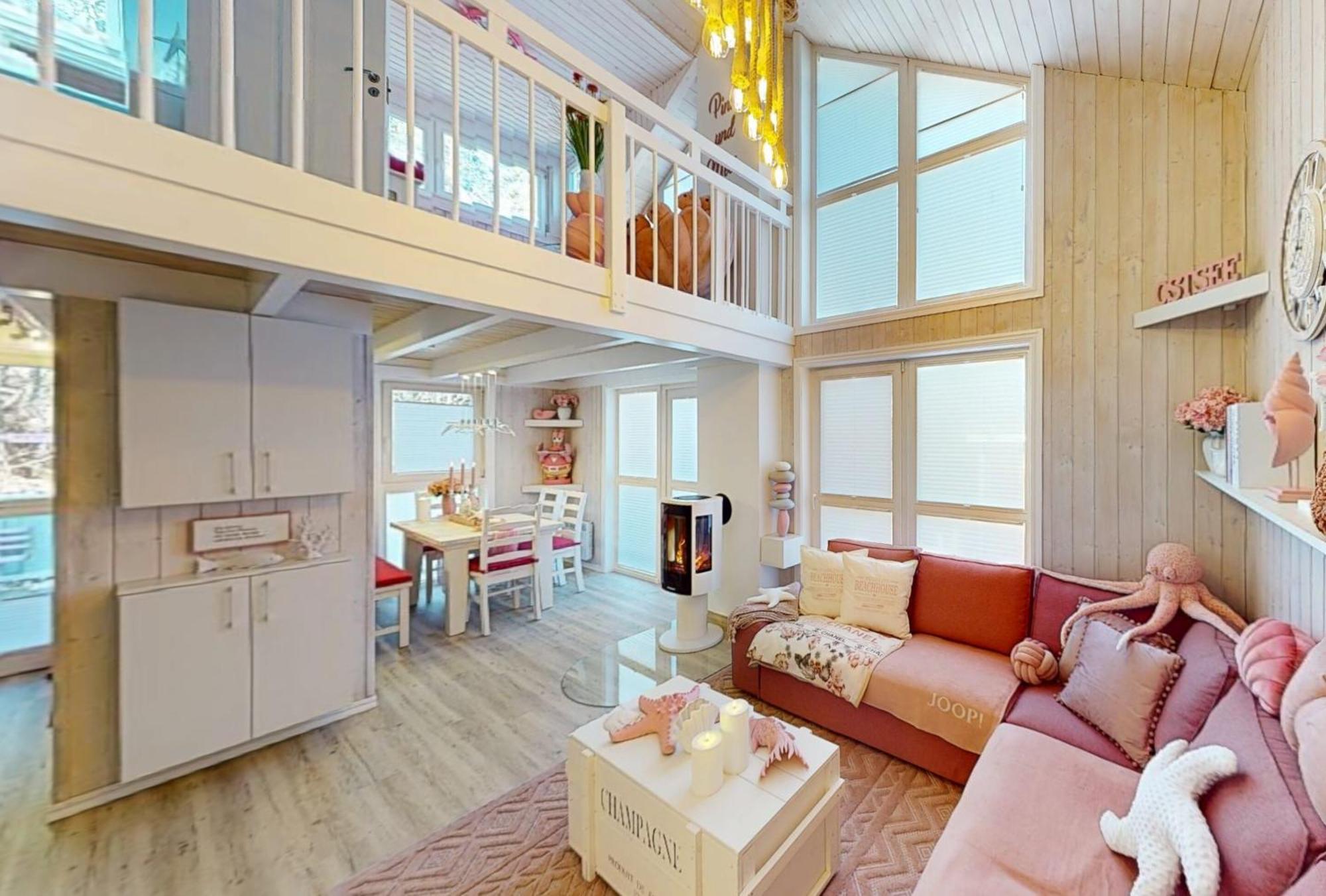 Pink Und Meer - Meerblick, Sauna, Kamin & Whirlpool 바베 외부 사진